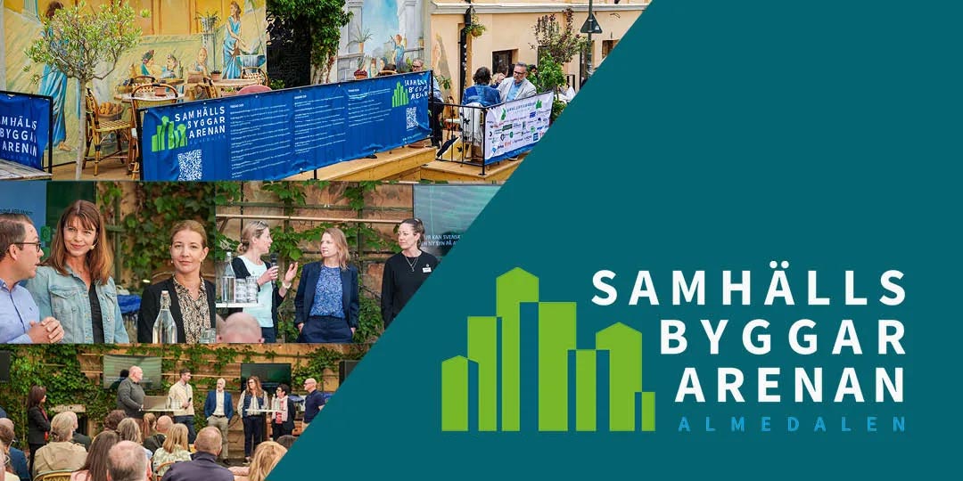 Samhälssbyggararenan banner
